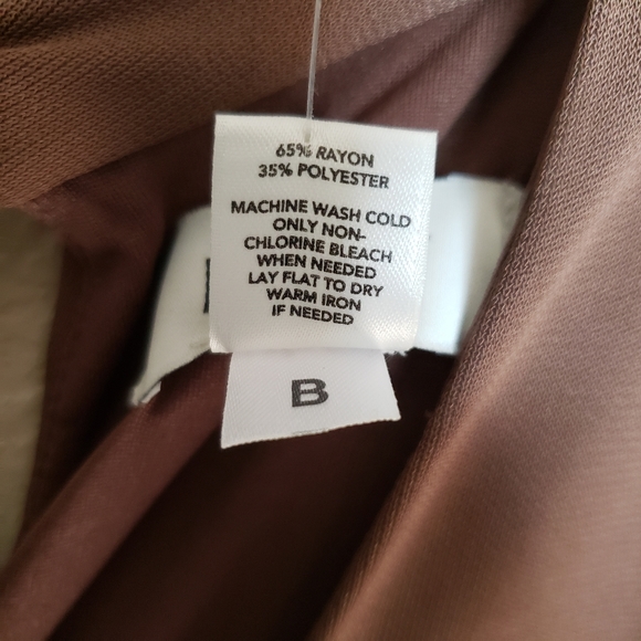 LOFT NWT Sleeveless Dress 12 Brown - Picture 6 of 8